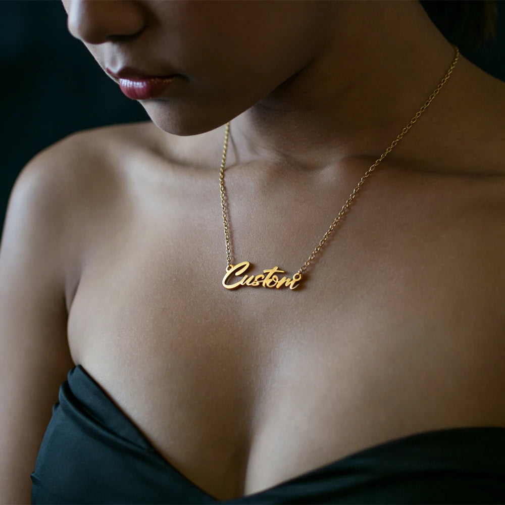 Aurora Custom Name Necklace