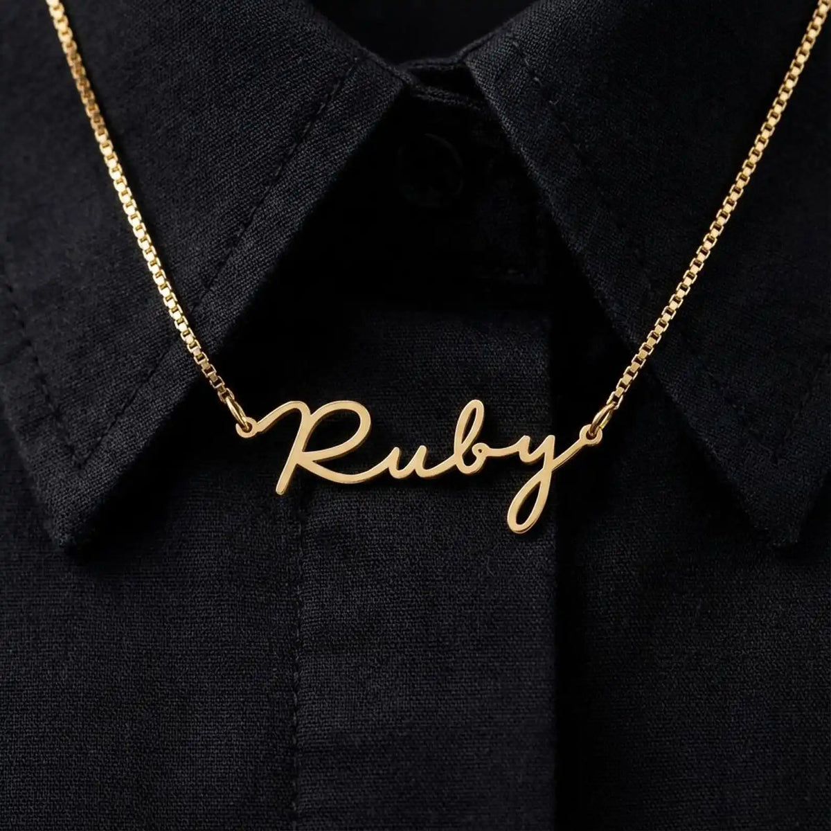 Ruby Custom Name Necklace