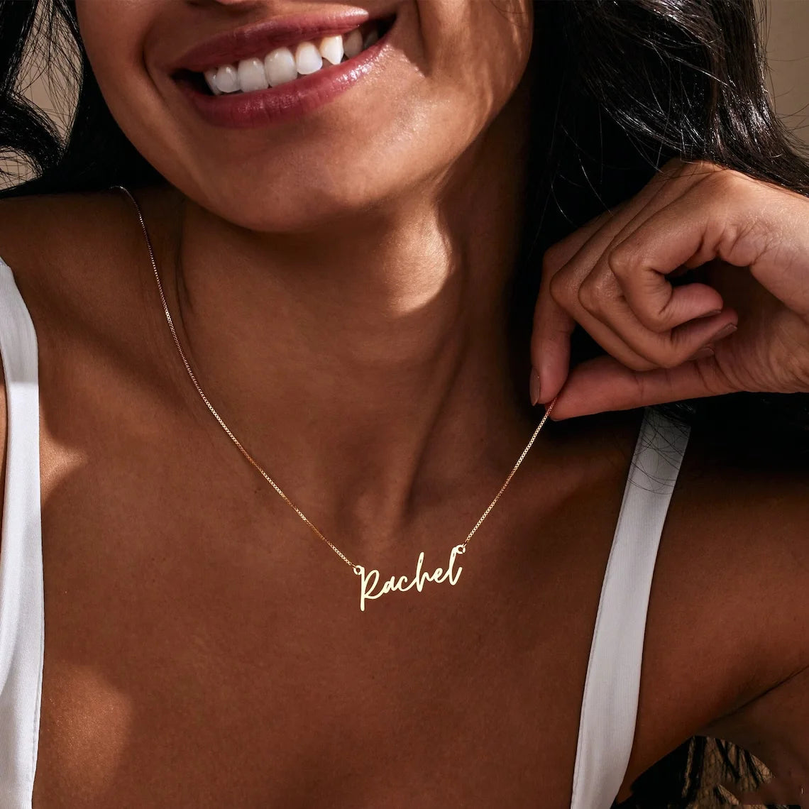 Ruby Custom Name Necklace