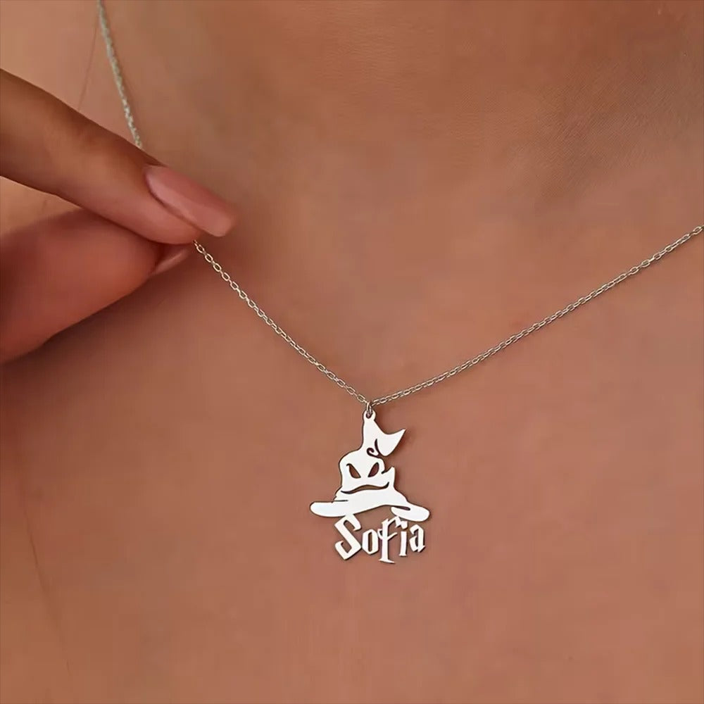 Personalised Halloween Name Necklace